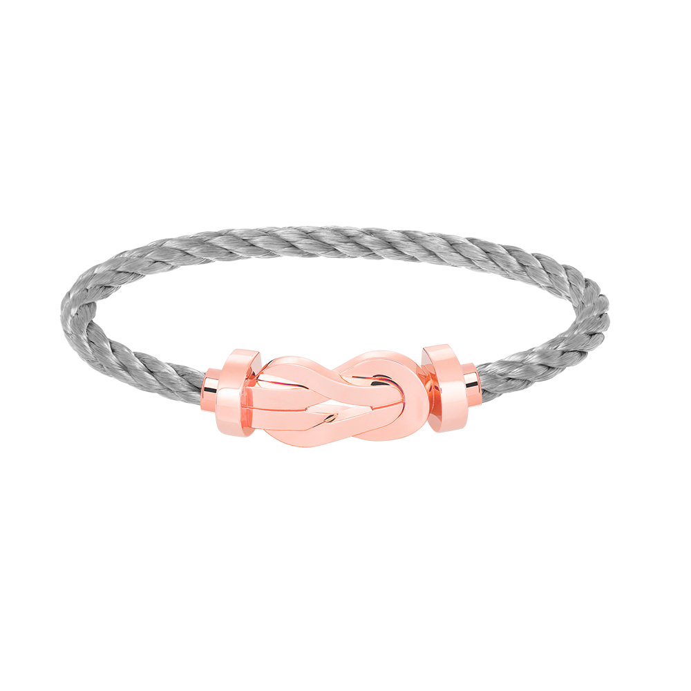 [⭐Novea]CHANCE LARGE 8 FIGURE BUCKLE NO DIAMOND BRACELET ROSE GOLD