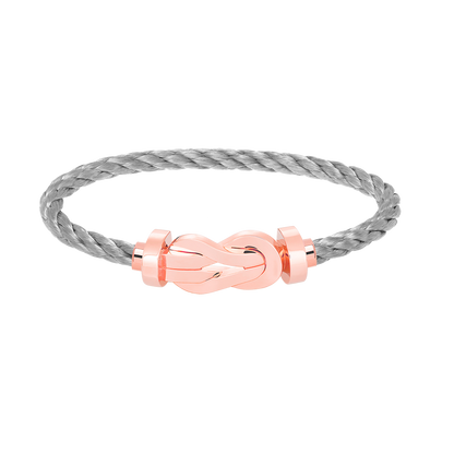 [⭐Novea]CHANCE LARGE 8 FIGURE BUCKLE NO DIAMOND BRACELET ROSE GOLD