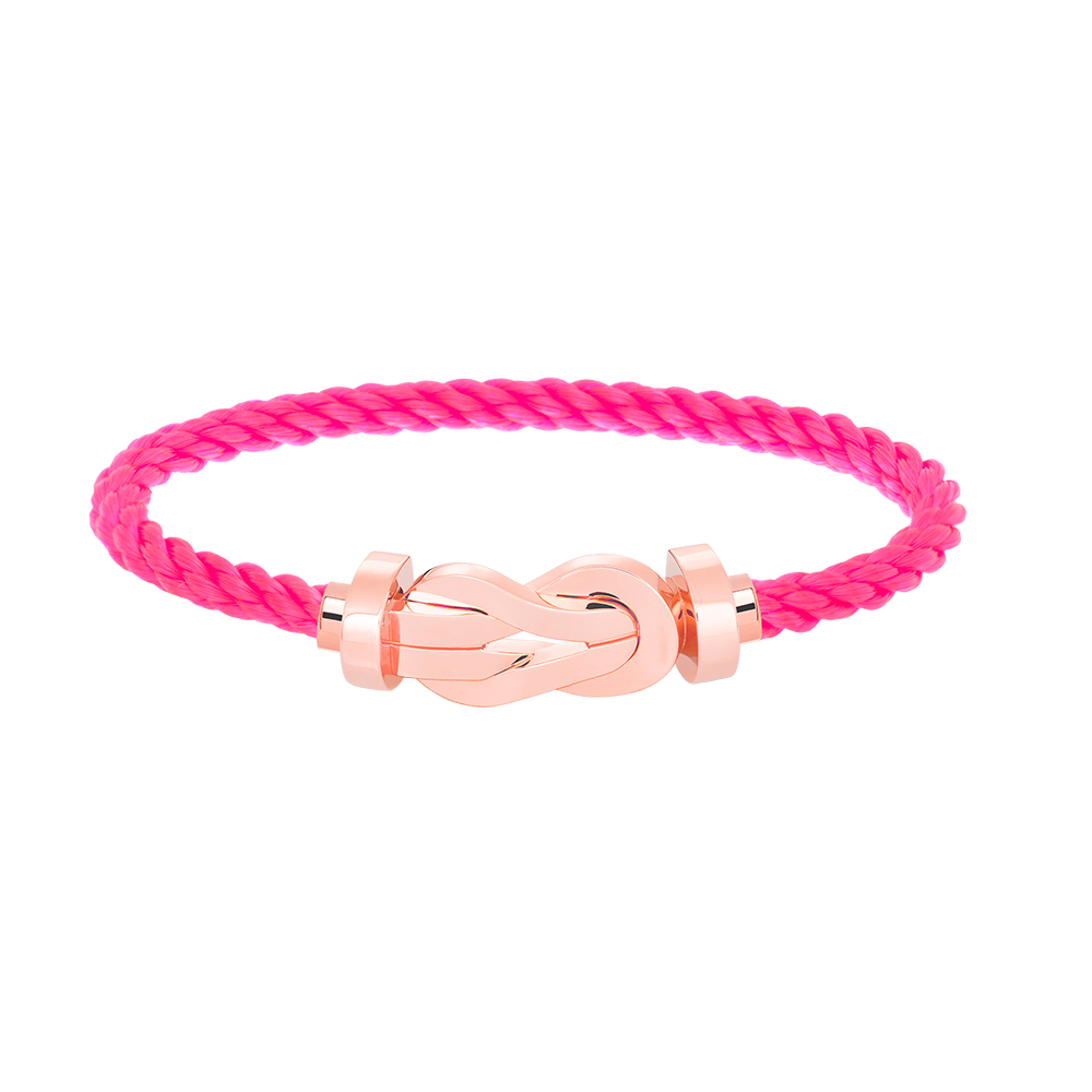 [⭐Novea]CHANCE LARGE 8 FIGURE BUCKLE NO DIAMOND BRACELET ROSE GOLD