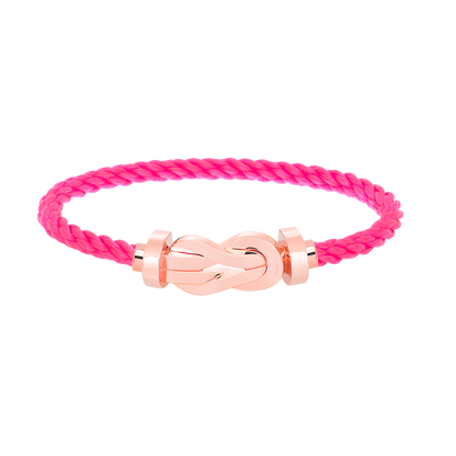 [⭐Novea]CHANCE LARGE 8 FIGURE BUCKLE NO DIAMOND BRACELET ROSE GOLD
