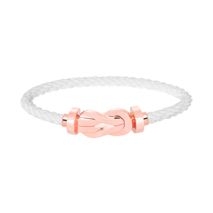 [⭐Novea]CHANCE LARGE 8 FIGURE BUCKLE NO DIAMOND BRACELET ROSE GOLD