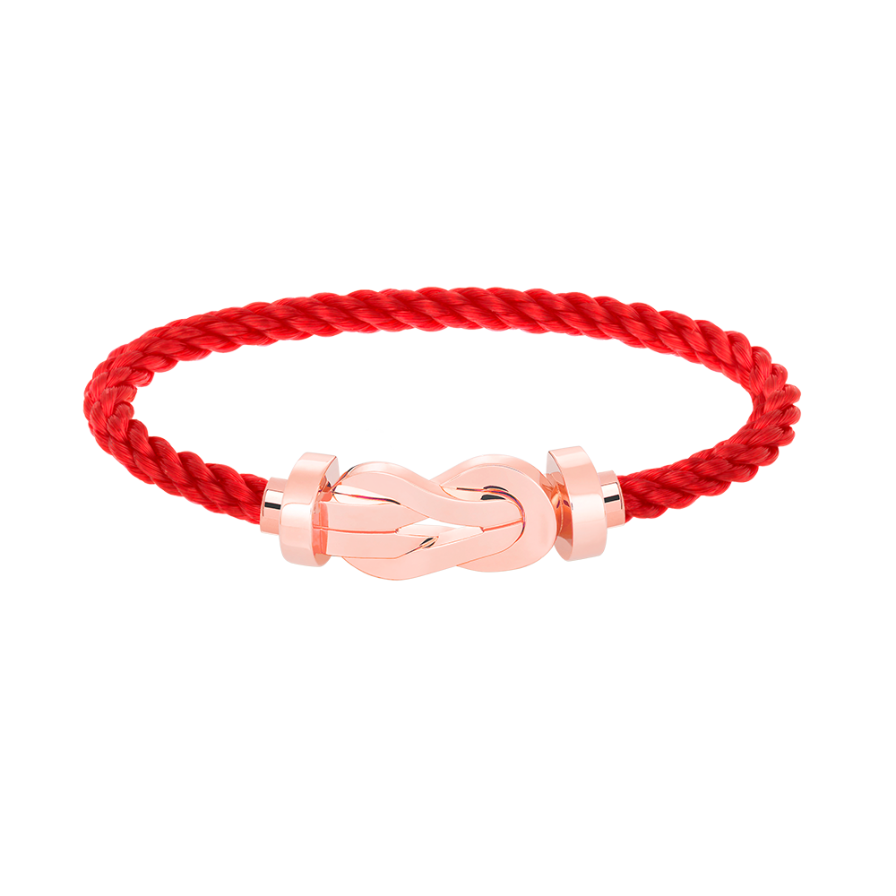 [⭐Novea]CHANCE LARGE 8 FIGURE BUCKLE NO DIAMOND BRACELET ROSE GOLD