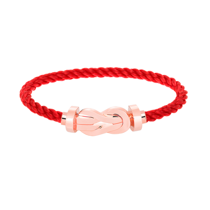 [⭐Novea]CHANCE LARGE 8 FIGURE BUCKLE NO DIAMOND BRACELET ROSE GOLD