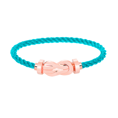 [⭐Novea]CHANCE LARGE 8 FIGURE BUCKLE NO DIAMOND BRACELET ROSE GOLD
