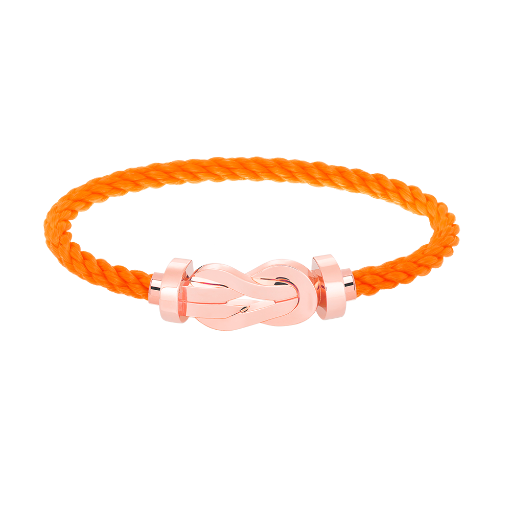 [⭐Novea]CHANCE LARGE 8 FIGURE BUCKLE NO DIAMOND BRACELET ROSE GOLD