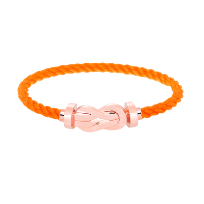 [⭐Novea]CHANCE LARGE 8 FIGURE BUCKLE NO DIAMOND BRACELET ROSE GOLD