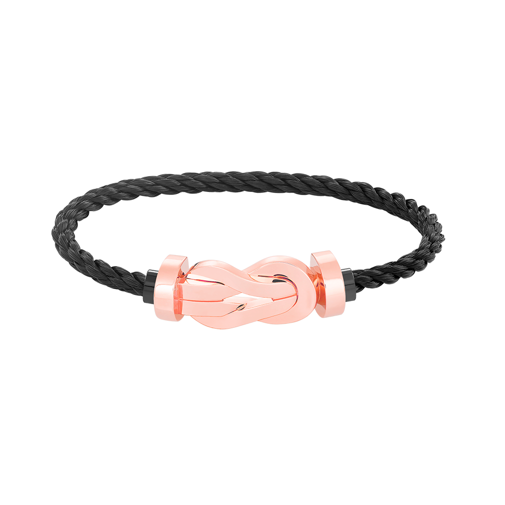 [⭐Novea]CHANCE LARGE 8 FIGURE BUCKLE NO DIAMOND BRACELET ROSE GOLD