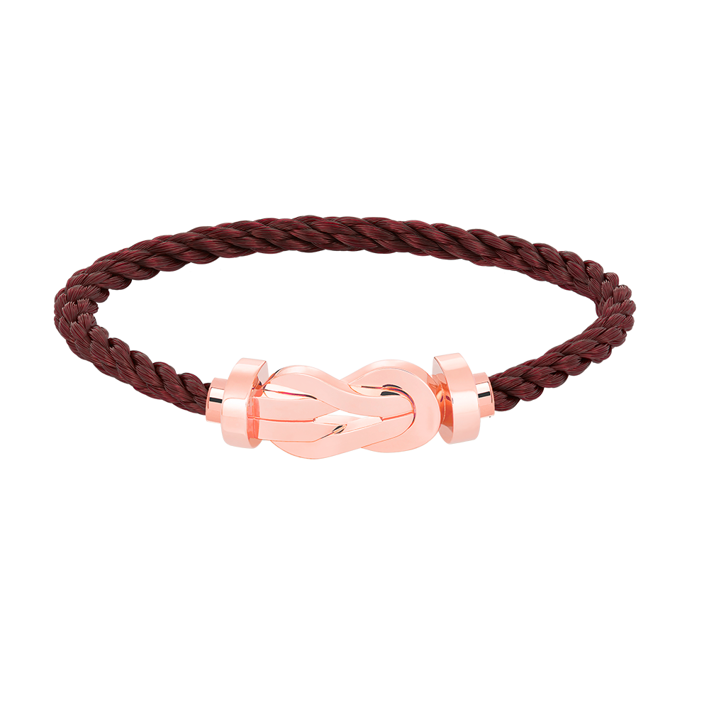 [⭐Novea]CHANCE LARGE 8 FIGURE BUCKLE NO DIAMOND BRACELET ROSE GOLD
