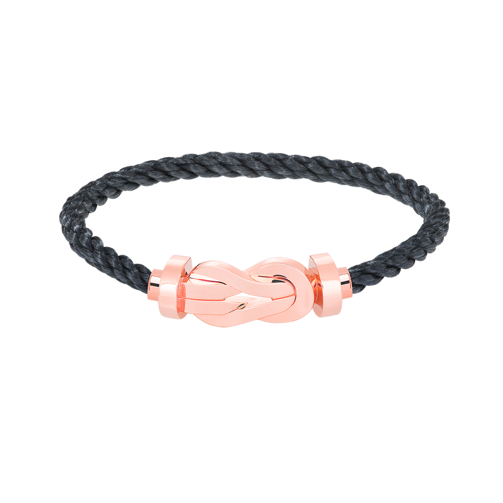[⭐Novea]CHANCE LARGE 8 FIGURE BUCKLE NO DIAMOND BRACELET ROSE GOLD