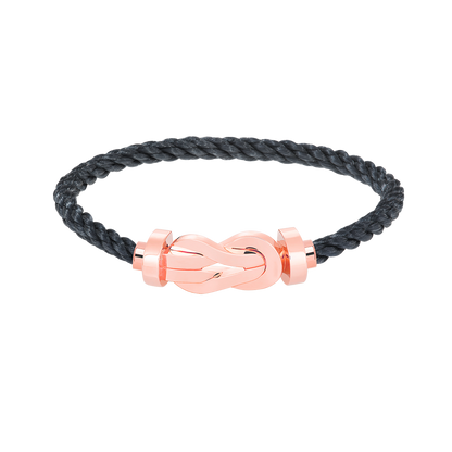 [⭐Novea]CHANCE LARGE 8 FIGURE BUCKLE NO DIAMOND BRACELET ROSE GOLD