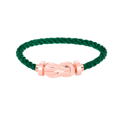 [⭐Novea]CHANCE LARGE 8 FIGURE BUCKLE NO DIAMOND BRACELET ROSE GOLD