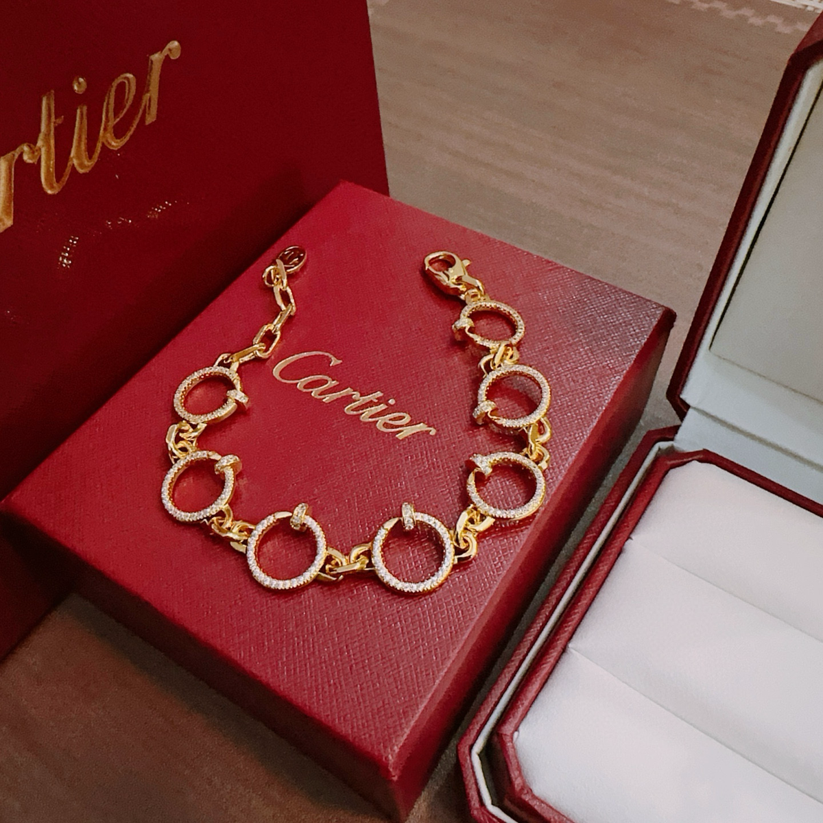 [⭐Novea Jewelry] LOVE&JUSTE BRACELET DIAMONDS