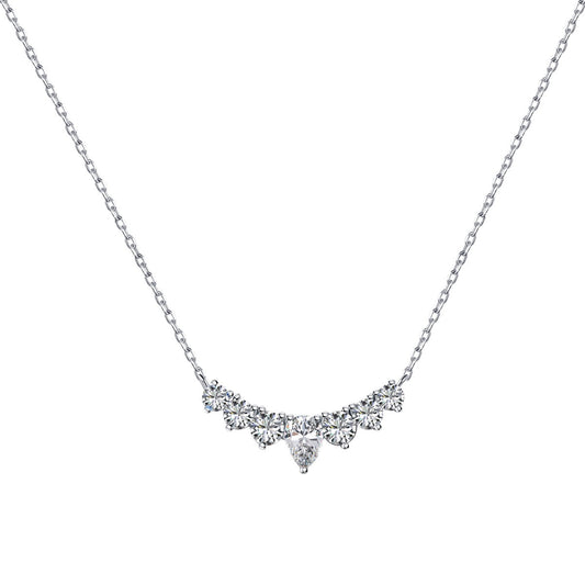 [Lucky Jewelry]Dainty Colorful Heart Necklace
