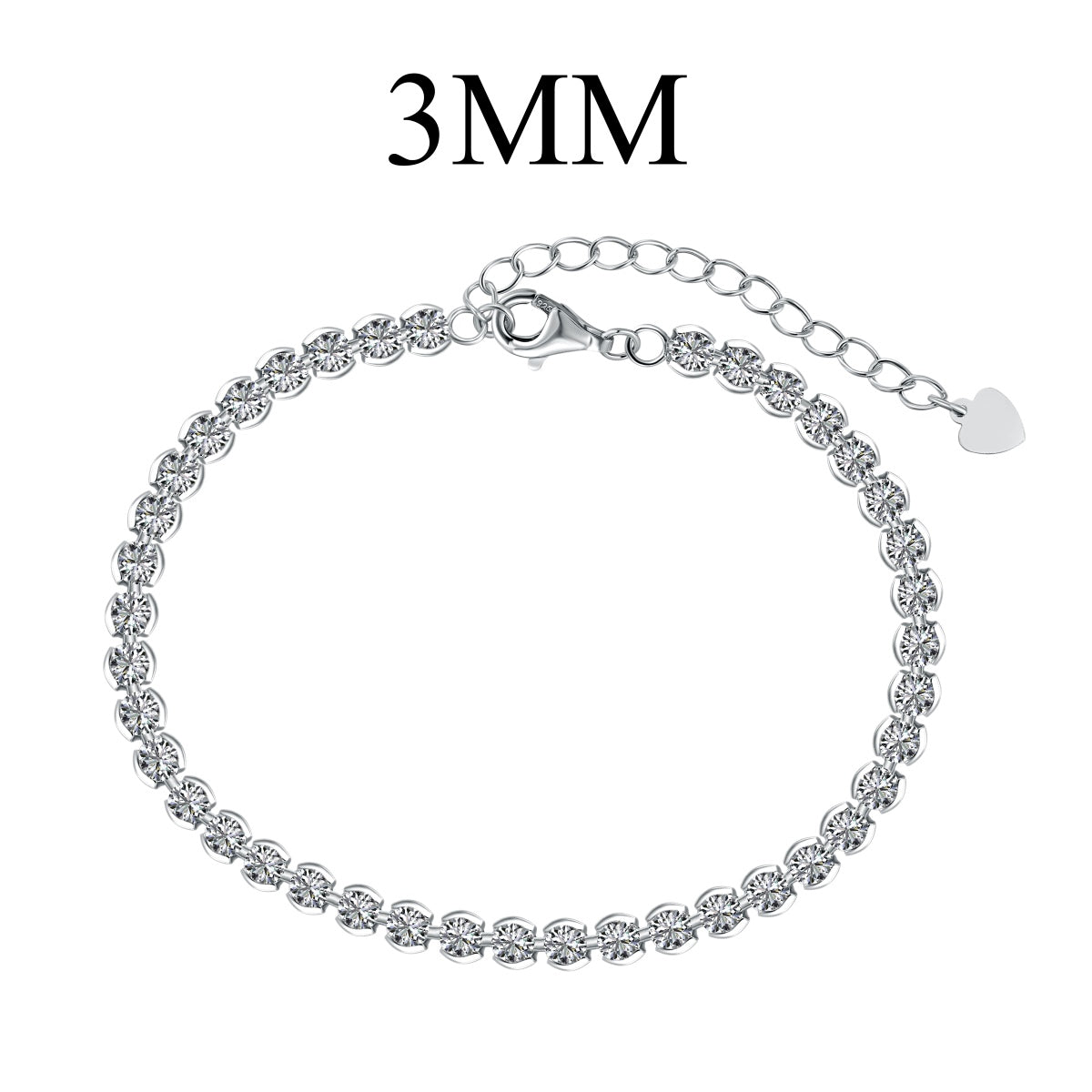 [Lucky Jewelry]Ornate  Luckyling Round Cut Daily Bracelet