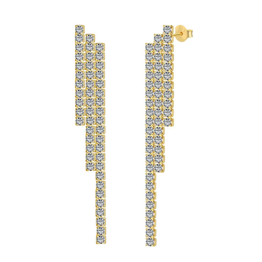 [Lucky Jewelry]Luxurious Dainty Banquet Earrings
