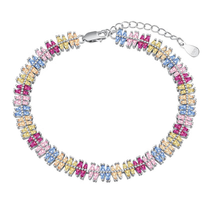 [Lucky Jewelry]Luckyling Exquisite Multi Cut Party Bracelet