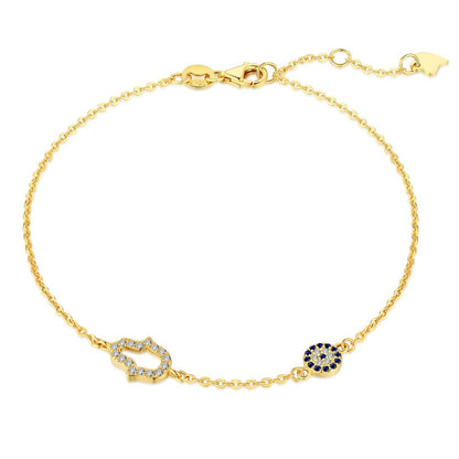 [Lucky Jewelry]Gost Shape & Round Shape Necklace