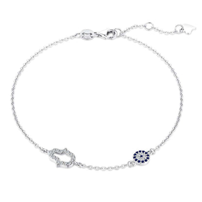 [Lucky Jewelry]Gost Shape & Round Shape Necklace