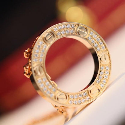 [⭐Novea]LOVE NECKLACE ADJUSTABLE ROSE GOLD
