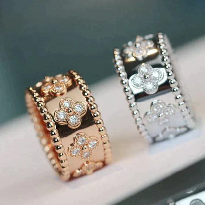 [⭐Novea]CLOVER KALEIDOSCOPE RING 10MM