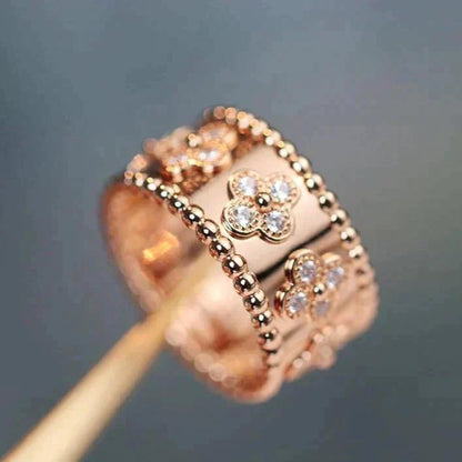 [⭐Novea]CLOVER KALEIDOSCOPE RING 10MM