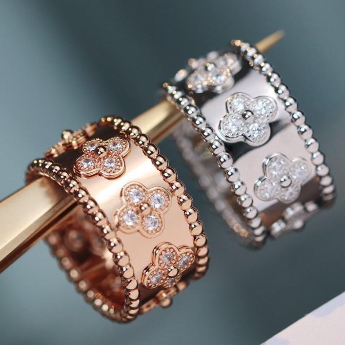 [⭐Novea]CLOVER KALEIDOSCOPE RING 10MM