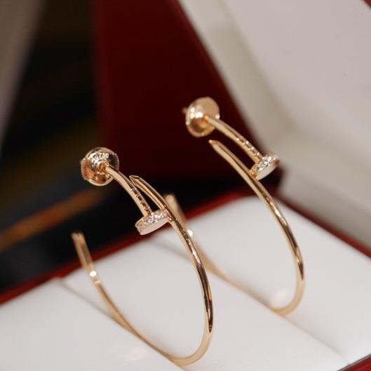 [⭐Novea]JUSTE EARRINGS DIAMONDS 1.8MM