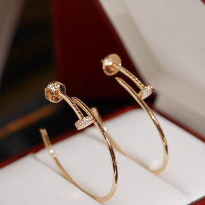 [⭐Novea]JUSTE EARRINGS DIAMONDS 1.8MM