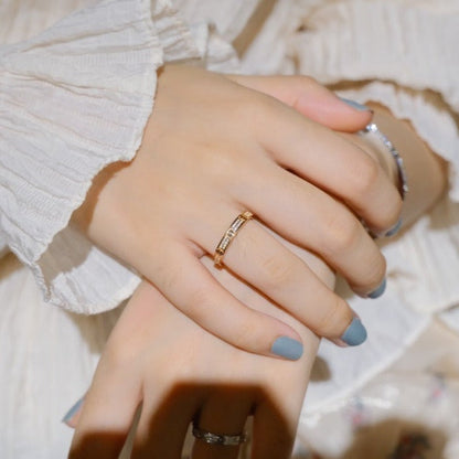 [⭐Novea]LOVE RING 2.65MM DIAMOND