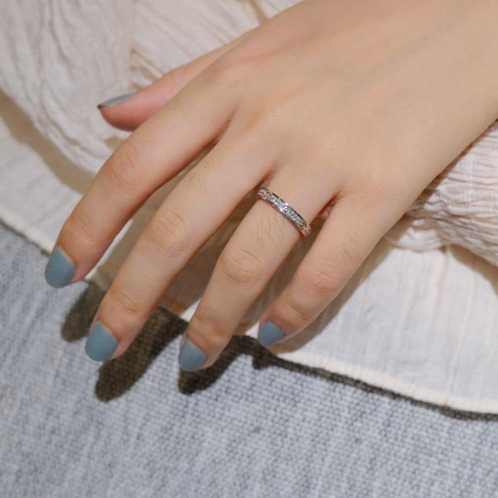 [⭐Novea]LOVE RING 2.65MM DIAMOND