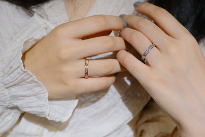 [⭐Novea]LOVE RING 2.65MM DIAMOND