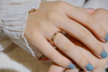 [⭐Novea]LOVE RING 2.65MM DIAMOND