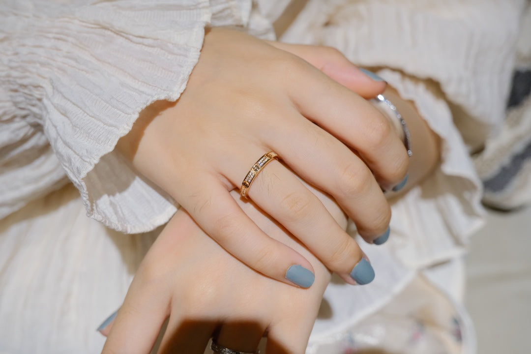 [⭐Novea]LOVE RING 2.65MM DIAMOND