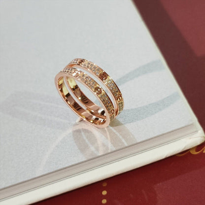 [⭐Novea]LOVE RING 2.65MM DIAMOND