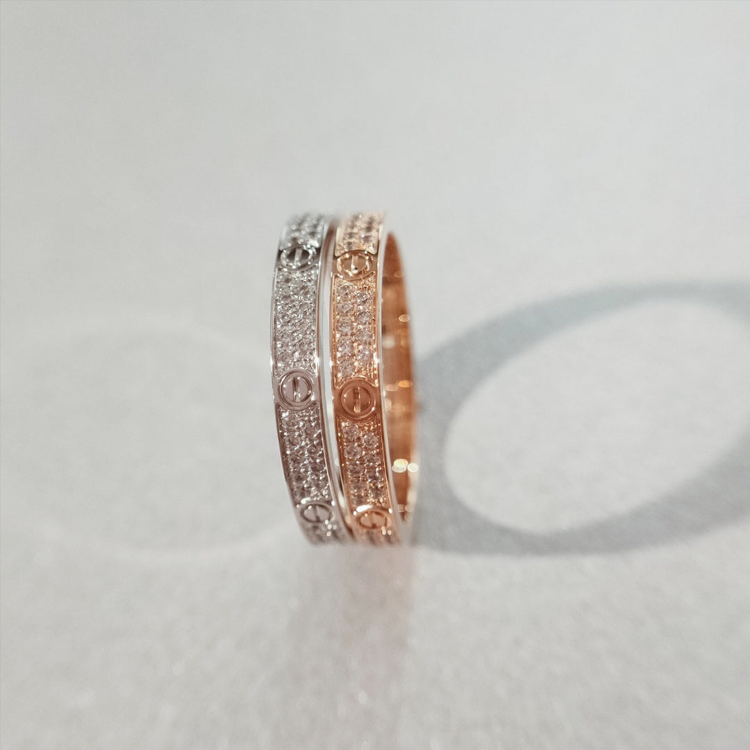 [⭐Novea]LOVE RING 2.65MM DIAMOND