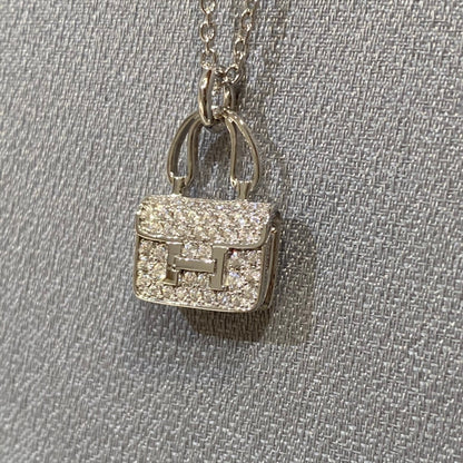 [⭐Novea]CONSTANCE PEDANT DIAMOND NECKLACE