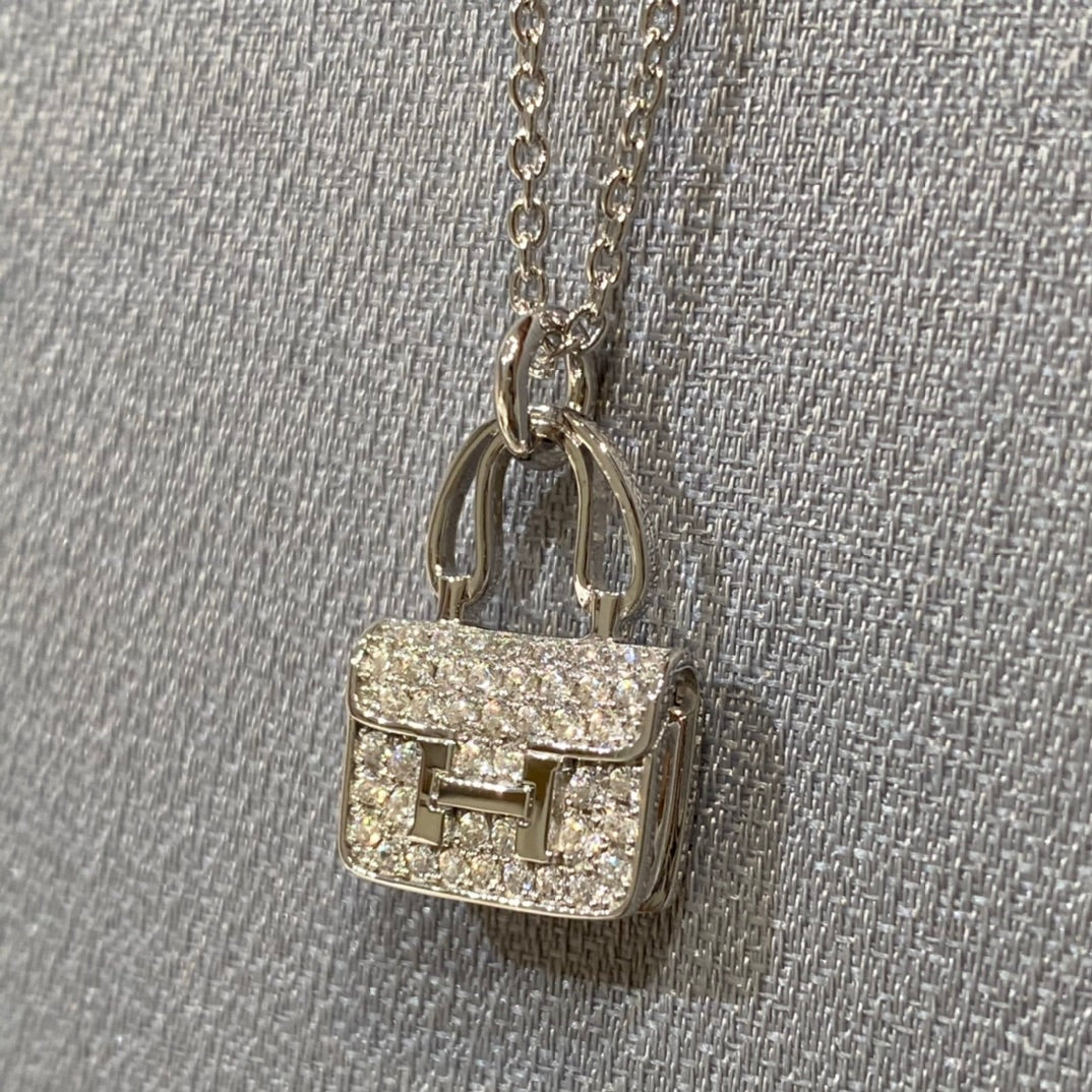 [⭐Novea]CONSTANCE PEDANT DIAMOND NECKLACE