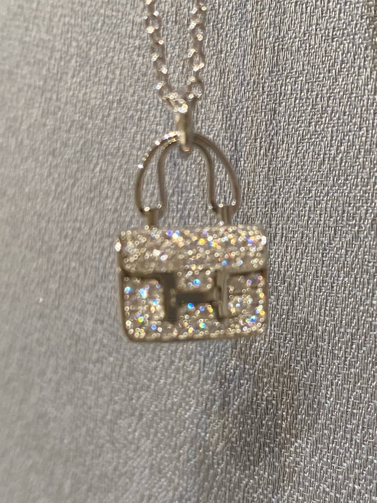 [⭐Novea]CONSTANCE PEDANT DIAMOND NECKLACE