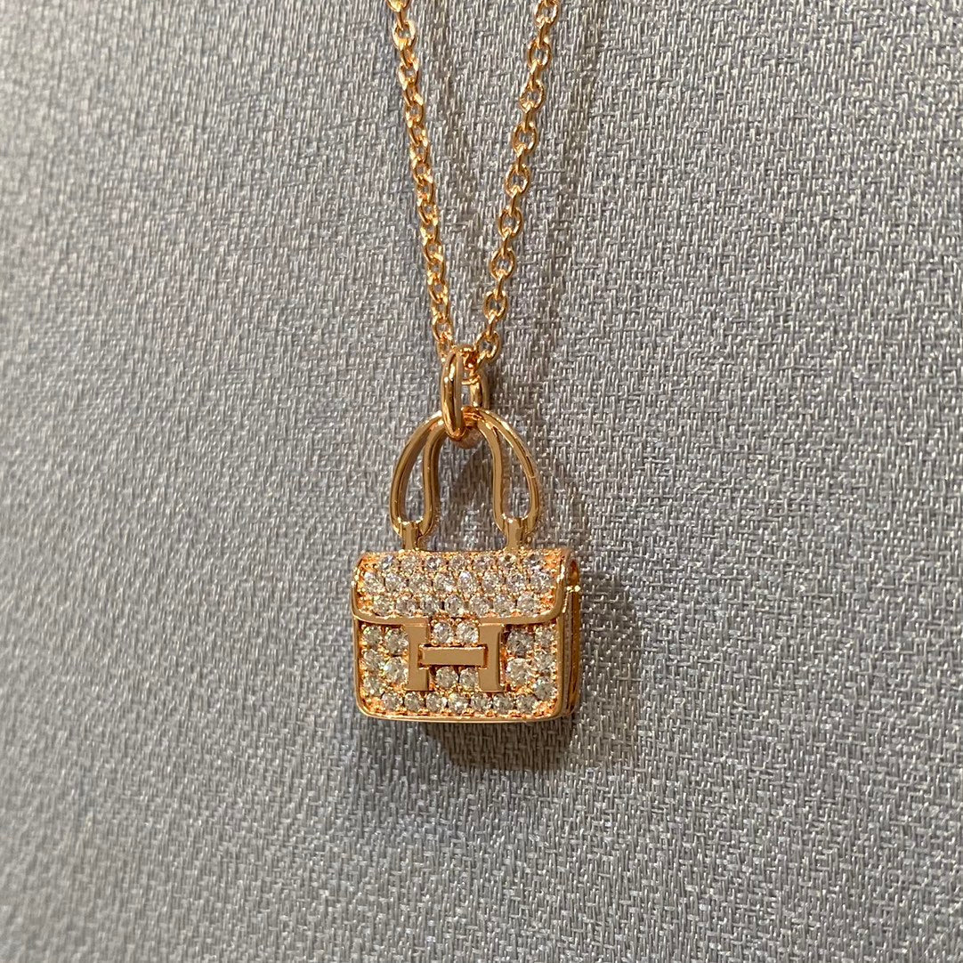 [⭐Novea]CONSTANCE PEDANT DIAMOND NECKLACE