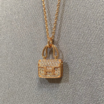 [⭐Novea]CONSTANCE PEDANT DIAMOND NECKLACE