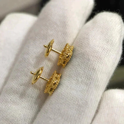 [⭐Novea]CLOVER MINI 9.5MM MALACHITE  EARRINGS