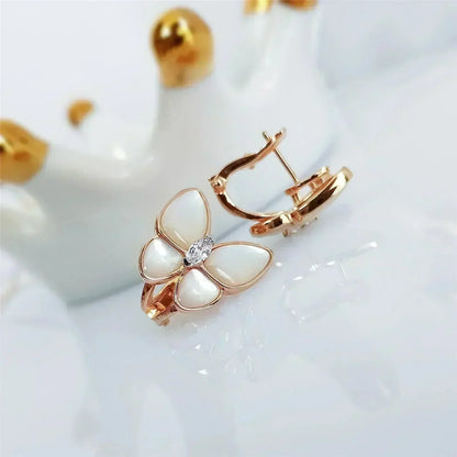[⭐Novea]BUTTERFLY MOP DIAMOND EARRINGS