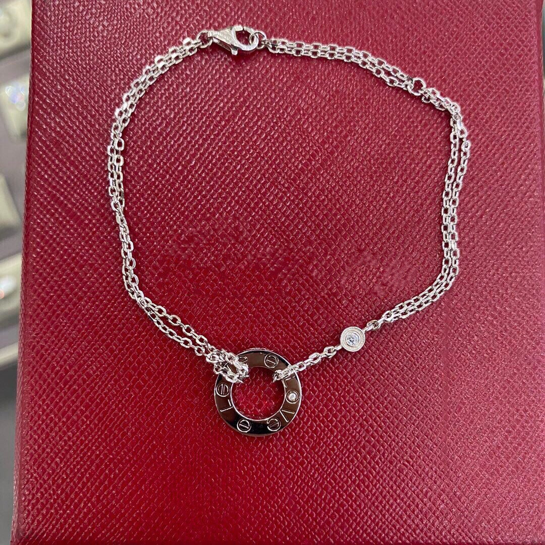 [⭐Novea]LOVE BRACELET 2 DIAMOND