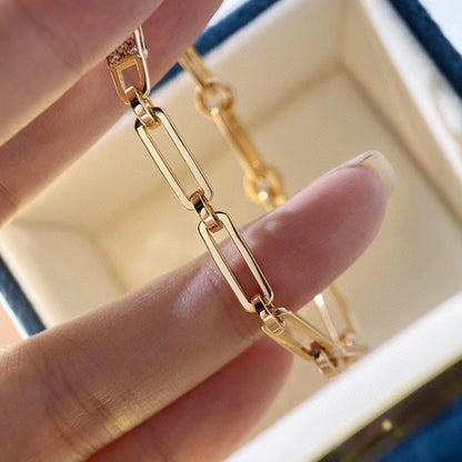 [⭐Novea]CHAINE BRACELET SMALL MODEL DIAMOND