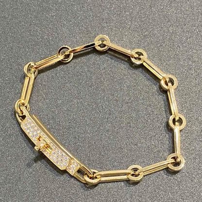[⭐Novea]CHAINE BRACELET SMALL MODEL DIAMOND