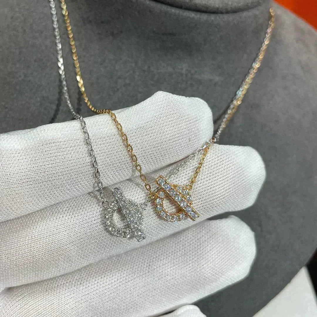 [⭐Novea]ECHAPEE NECKLACE DIAMOND