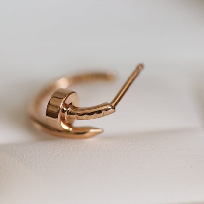 [⭐Novea]JUSTE EARRINGS PINK GOLD