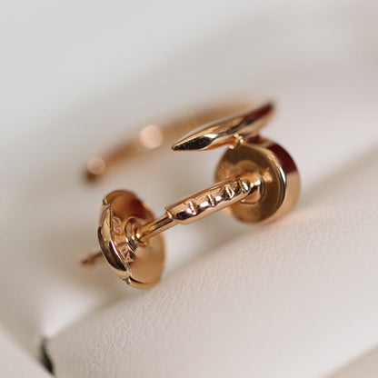 [⭐Novea]JUSTE EARRINGS PINK GOLD