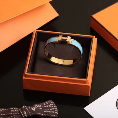 [⭐Novea]H CLOUD BLUE BRACELET GOLD DIAMOND