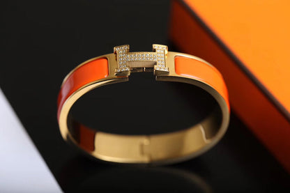 [⭐Novea]H BRACELET GOLD DIAMOND